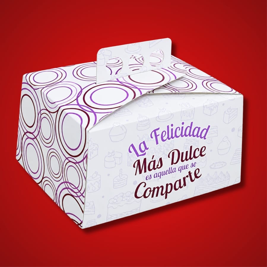 Caja para medio brazo de reina tipo maletín de TodoCajas JEMD