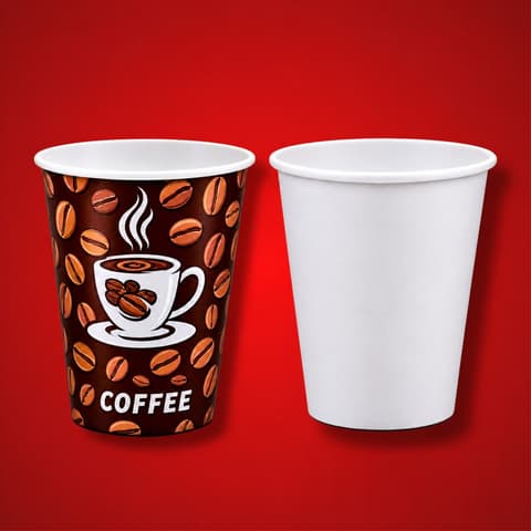 Vasos de cartón impreso y sin impresión de TodoCajas JEMD