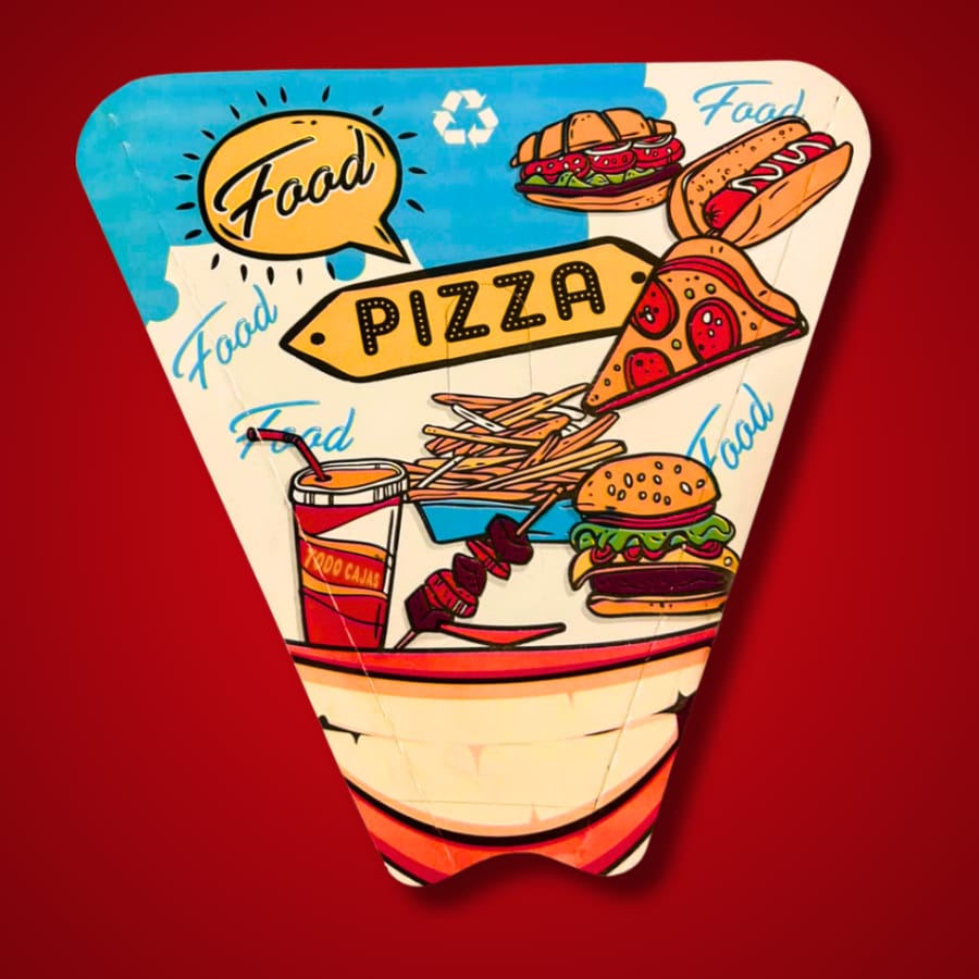 Porta Pizza full color antigraso de TodoCajas JEMD