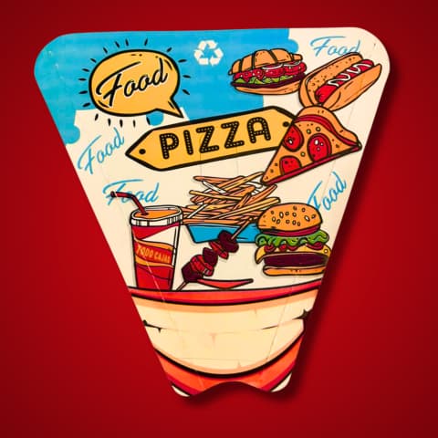 Porta Pizza full color antigraso de TodoCajas JEMD